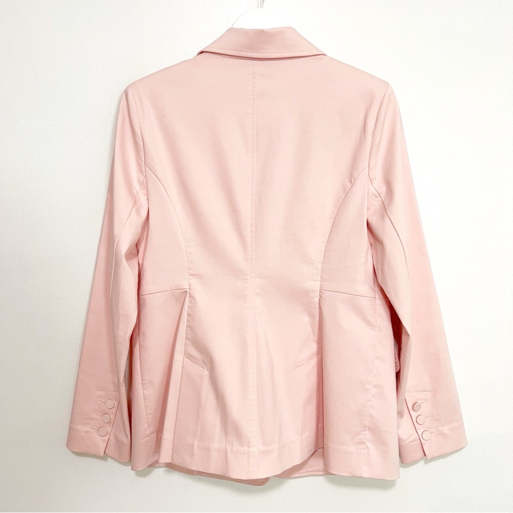 BOGO! Cabi #5656 Grace Blazer Ponte Knit Stretch Pink Size 10 - Picture 7 of 11